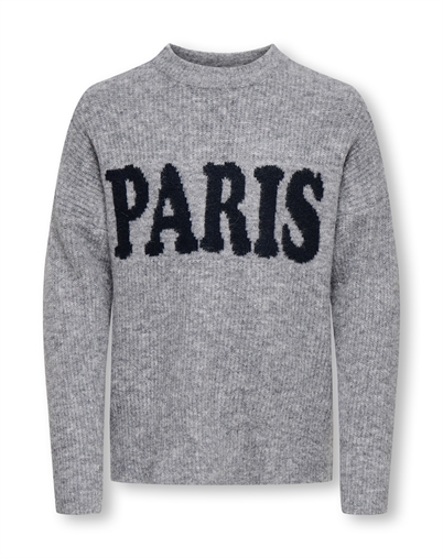 Kids Only - KOGJerico Strick - Grey Melange